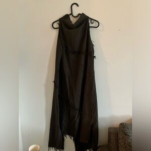 Khaki dress made in Italy